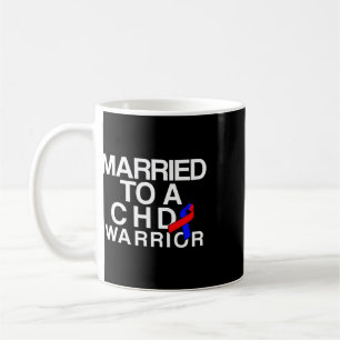 Congenital Heart Disease Defect Survivor Chd Warri Coffee Mug