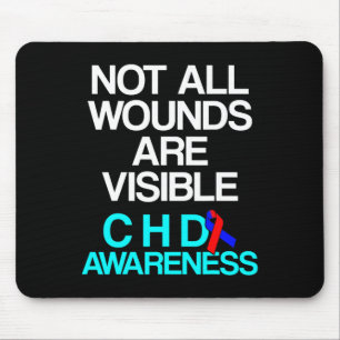 Congenital Heart Disease Defect Survivor Chd Warri Mouse Pad