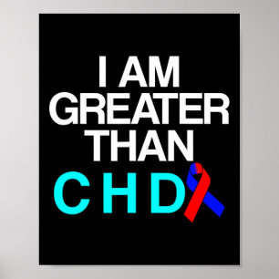 Congenital Heart Disease Defect Survivor Chd Warri Poster