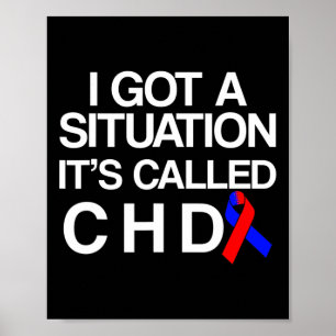 Congenital Heart Disease Defect Survivor Chd Warri Poster