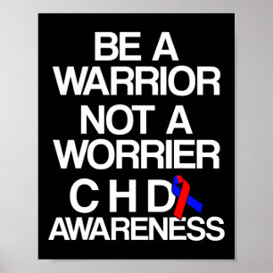 Congenital Heart Disease Defect Survivor Chd Warri Poster