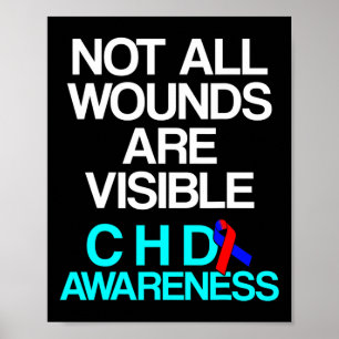 Congenital Heart Disease Defect Survivor Chd Warri Poster