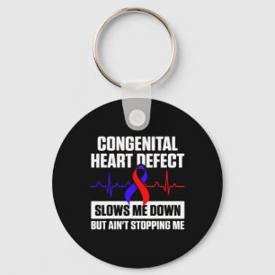 Congenital Heart Disease Defect Survivor Slows Chd Key Ring