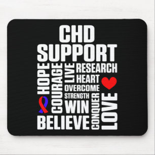 Congenital Heart Disease Defect Survivor Support C Mouse Pad