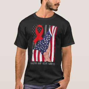 Congestive Heart Failure Shirt Awareness American 