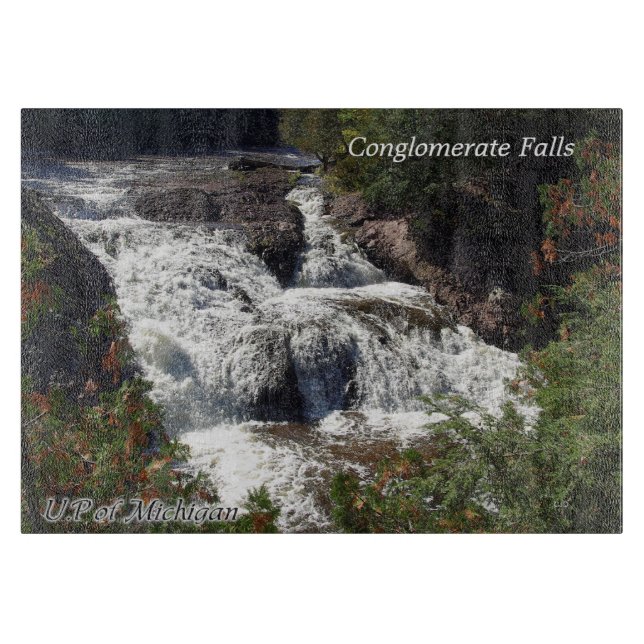 Conglomerate Falls cutting board (Front)