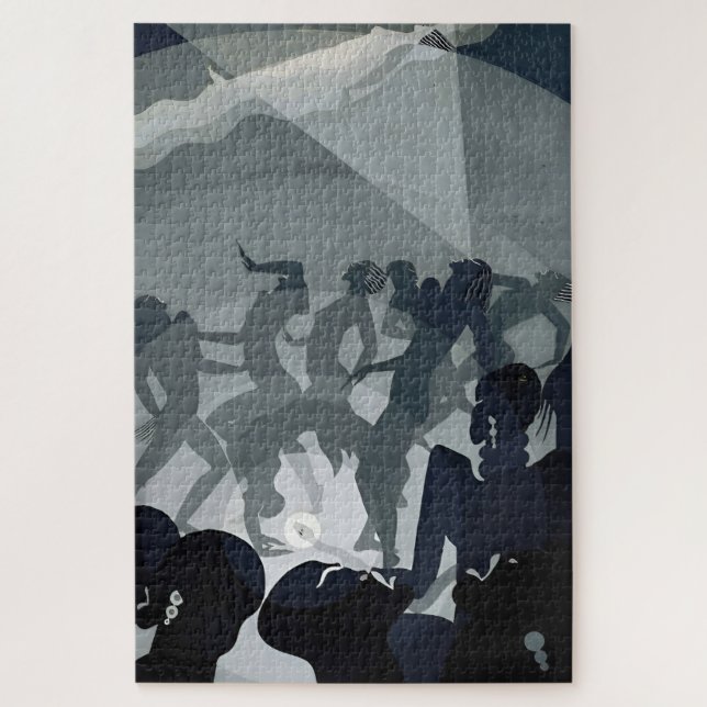Congo – 1928 Aaron Douglas Art Jigsaw Puzzle (Vertical)
