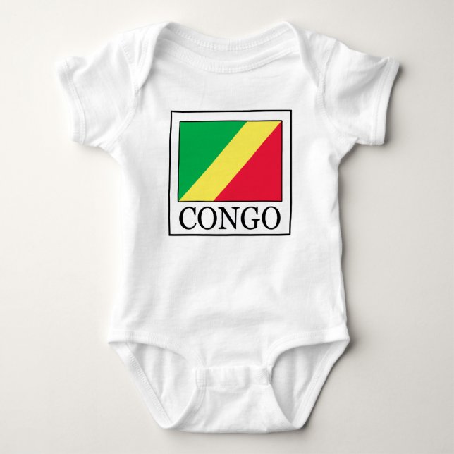 Congo Baby Bodysuit (Front)