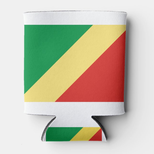 Congo Flag Can Cooler (Front)
