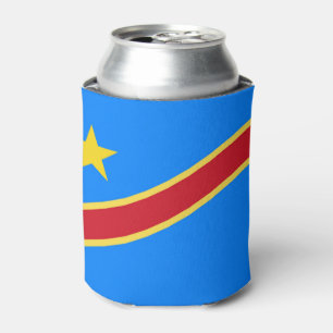 Congo flag can cooler