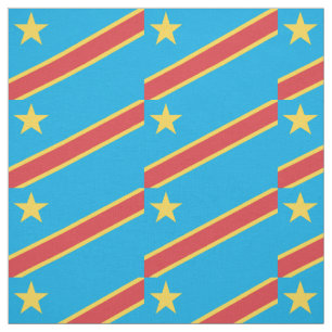Congo Flag Fabric