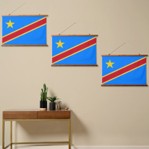Congo flag hanging tapestry