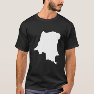 Congo Flag Map - Congo T-Shirt