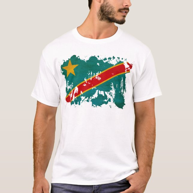 Congo Flag T-Shirt (Front)