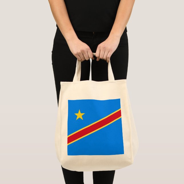 Congo flag tote bag (Front (Product))