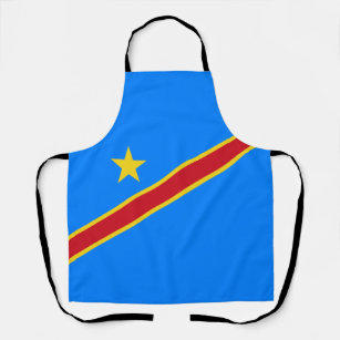 Congo Kinshasa Flag Apron