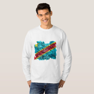 Congo (Kinshasa) Vintage Flag T-Shirt
