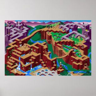 Congo Maze Poster