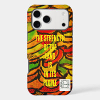 Congo print the strengh of the land