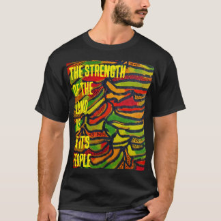 Congo print the strengh of the land T-Shirt