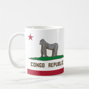 Congo Republic Flag Coffee Mug