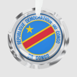 Congo  Round Emblem Ornament