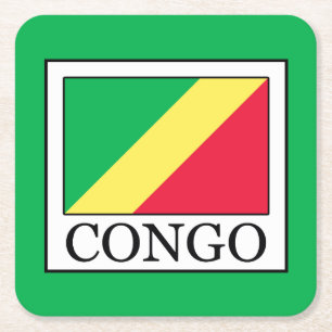Congo Square Paper Coaster