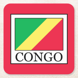 Congo Square Paper Coaster