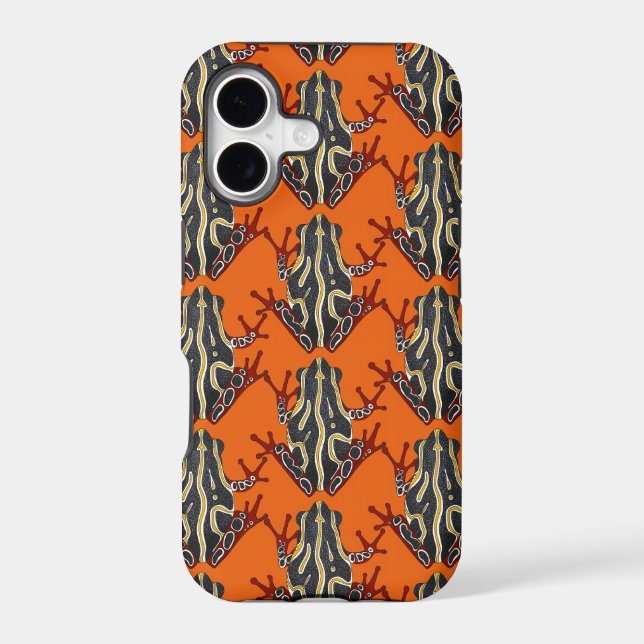 congo tree frog orange (Back)