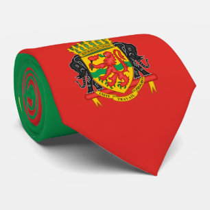 Congolese Flag & Coat of Arms, Congo Republic Tie