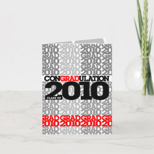 conGRADulations Class of 2010 Red Card