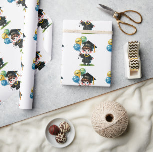 Congradutions Grad Wrapping Paper