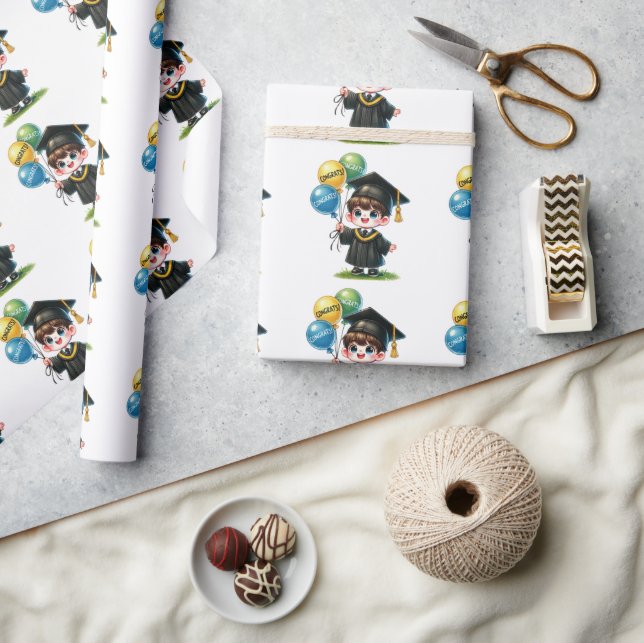 Congradutions Grad Wrapping Paper (Crafts)
