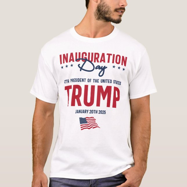Congrats 47th President Trump T-Shirt (Front)