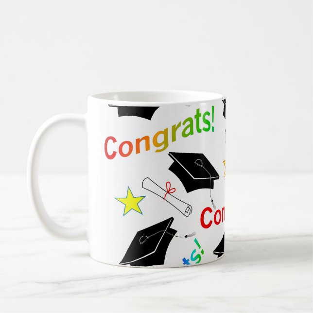 Congrats Coffee Mug (Left)
