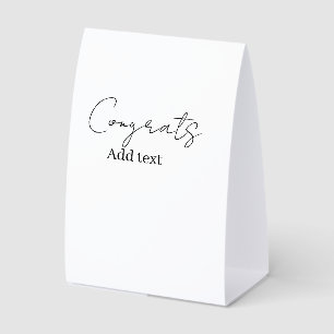 Congrats congratulations graduate name date