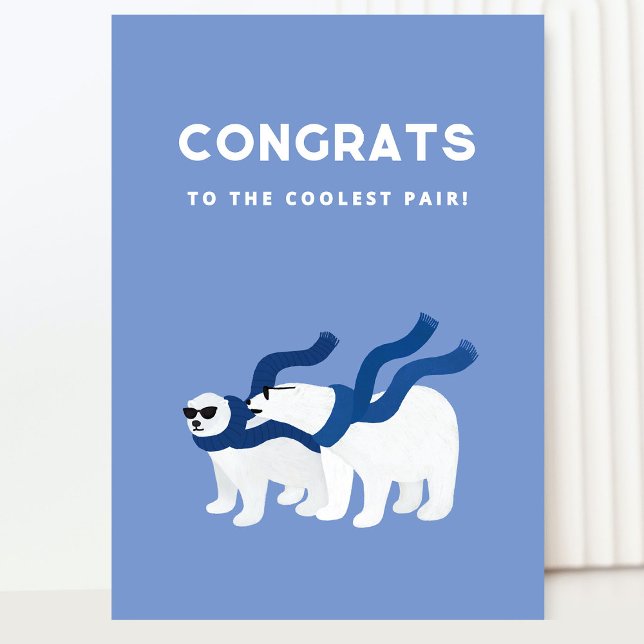 Congrats Cool Polar Bears Card (Creator Uploaded)