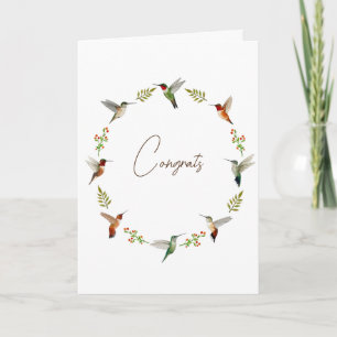 Congrats Folded Greeting Card
