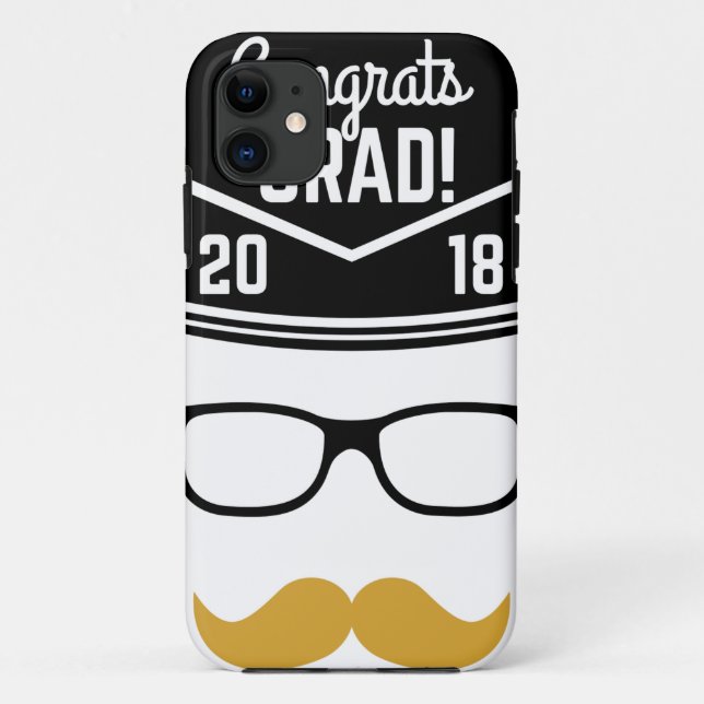 congrats grad 2018 Case-Mate iPhone case (Back)