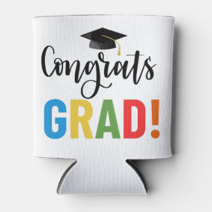 Congrats Grad Can Cooler