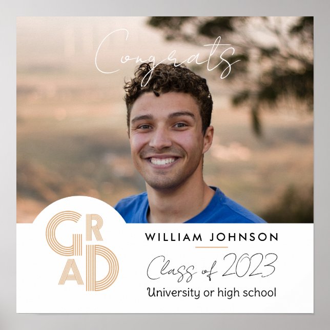 Congrats Grad Class of 2023 Poster (Front)