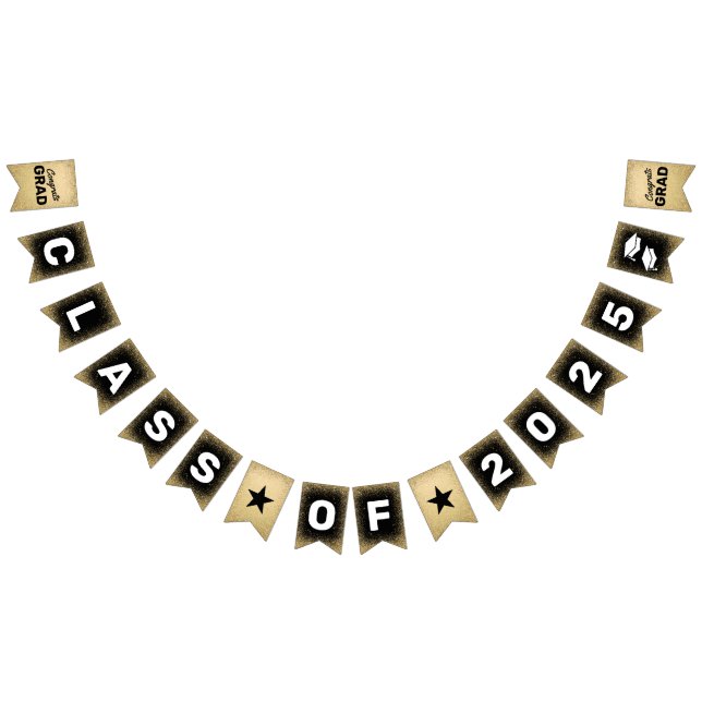 Congrats Grad Class of 2025 Bunting (All)