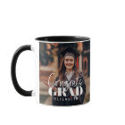 Congrats Grad Modern Simple Script Custom Photo