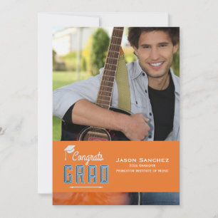 Congrats Grad Photo Graduation Announcement