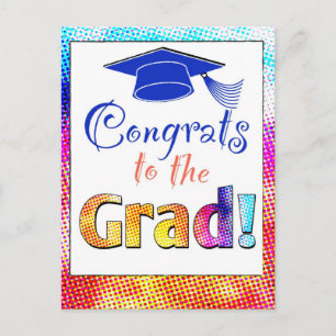 Congrats Grad Postcard