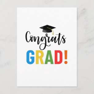 Congrats Grad Postcard