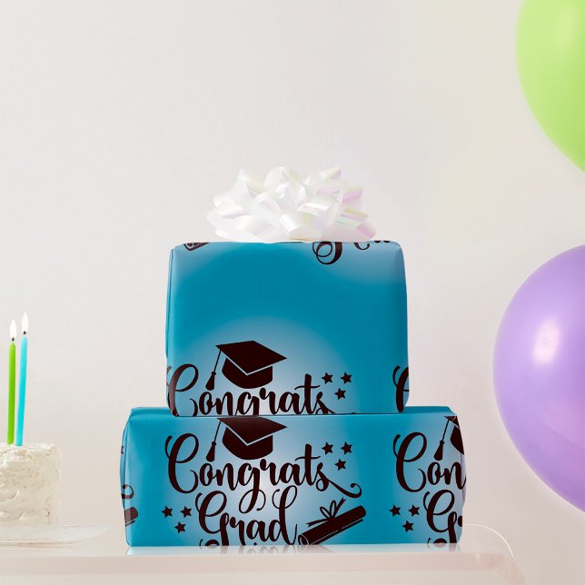 Congrats Grad Wrapping Paper (Creator Uploaded)