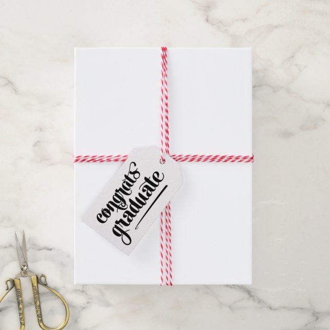 congrats graduate gift tags (With Twine)