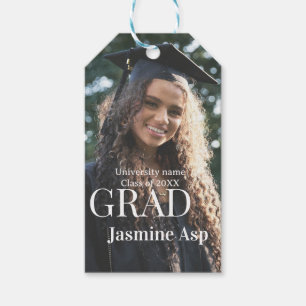 Congrats graduate name university name class 20XX Gift Tags