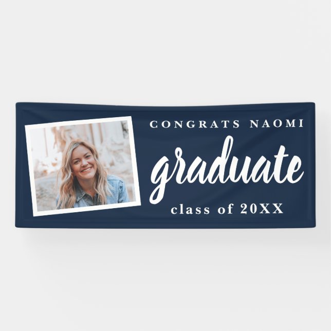 Congrats Graduate School Colours Photo banner (Horizontal)